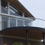 curved balcony with no posts Jersey, Channel Islands