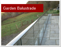 Garden Balustrade in Mid Wales