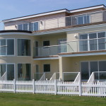 clear glass balustrades in south england