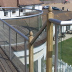 clear glass balcony in bexhill